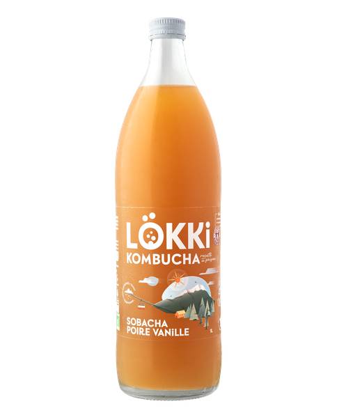 Kombucha Sobacha-Poire-Vanille