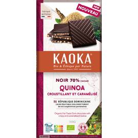 Tablette Dégustation Noir Quinoa 100g